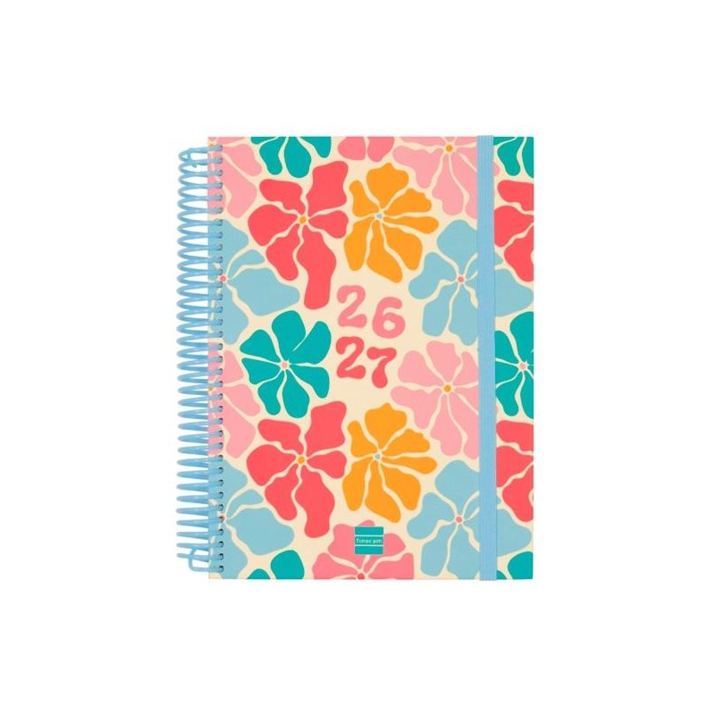 FINOCAM AGENDA DIVA PARA ESTUDIANTES ESPIRAL 4º-155X212MM 1DP SPRING CURSO 2026-2027