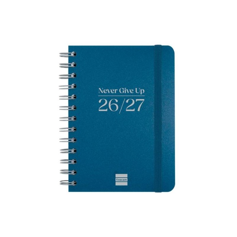 FINOCAM AGENDA COSMO FLEX PARA ESTUDIANTES ESPIRAL 8º-120X169MM SVH AZUL CURSO 2026-2027