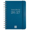 FINOCAM AGENDA COSMO FLEX PARA ESTUDIANTES ESPIRAL 8º-120X169MM SVH AZUL CURSO 2026-2027