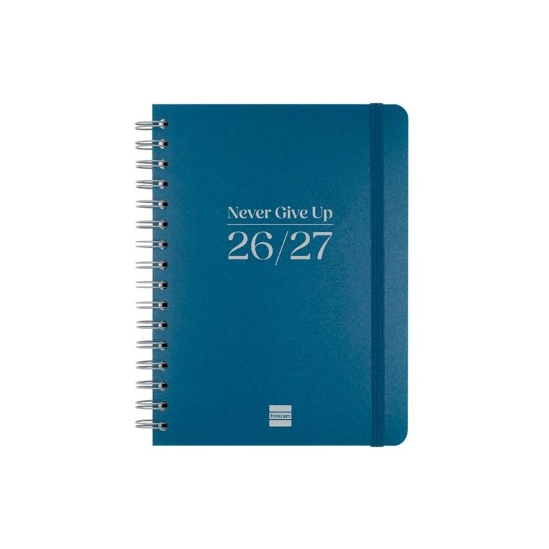 FINOCAM AGENDA COSMO FLEX PARA ESTUDIANTES ESPIRAL 4º-155X212MM SVH AZUL CURSO 2026-2027