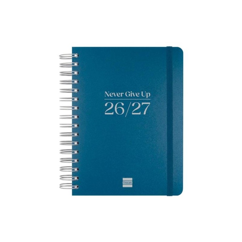 FINOCAM AGENDA COSMO FLEX PARA ESTUDIANTES ESPIRAL 4º-155X212MM 1DP AZUL CURSO 2026-2027