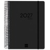 FINOCAM AGENDA IKON ESPIRAL 16M E10-155X212MM 1DP TAPAS PP LIGERO NEGRO 2026-2027