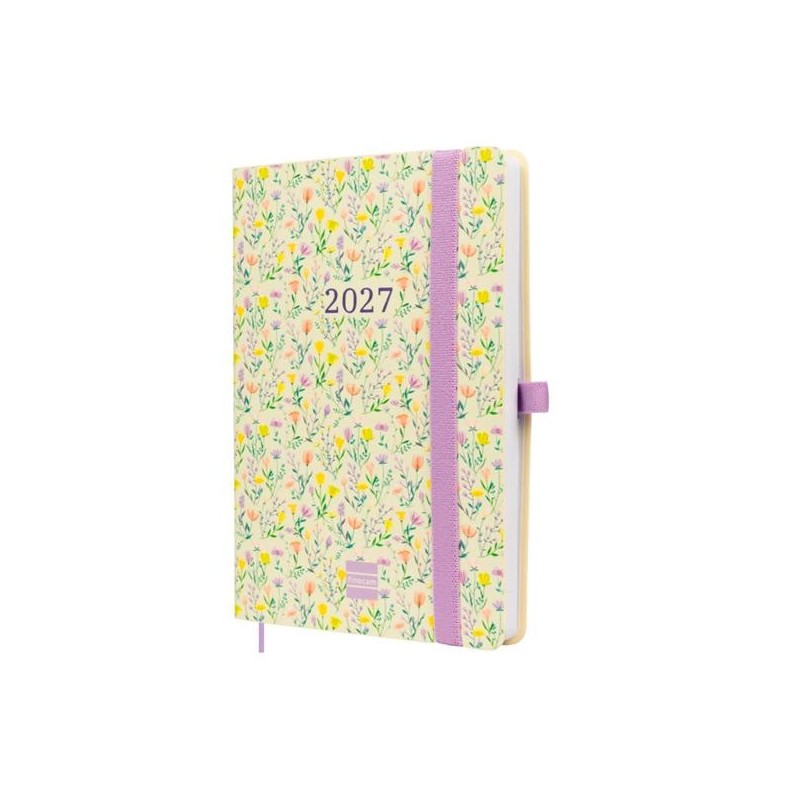 FINOCAM AGENDA CAPRI 16M F4-118X168MM SVH TAPA BLANDA POLIURETANO HAPPY 2026-2027