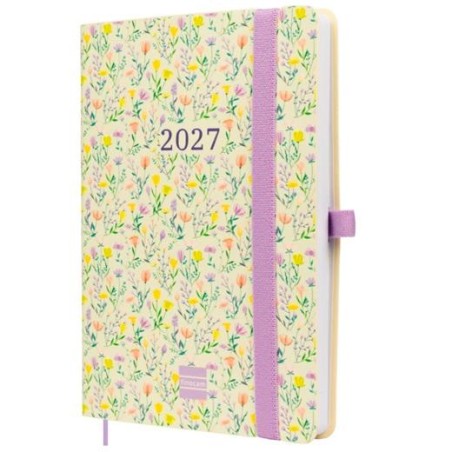 FINOCAM AGENDA CAPRI 16M F4-118X168MM SVH TAPA BLANDA POLIURETANO HAPPY 2026-2027
