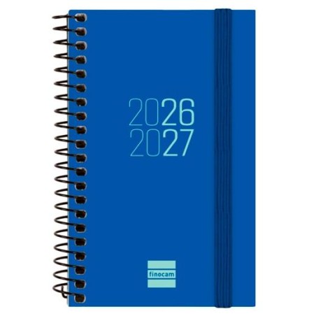 FINOCAM AGENDA ESPIR PARA ESTUDIANTES ESPIRAL E3-79X127MM SVH AZUL CURSO 2026-2027