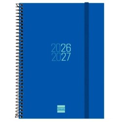 FINOCAM AGENDA ESPIR PARA ESTUDIANTES ESPIRAL E10-155X212MM SVH AZUL CURSO 2026-2027