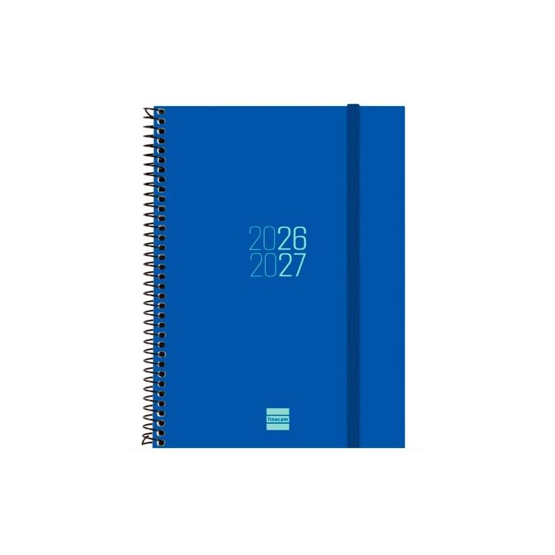 FINOCAM AGENDA ESPIR PARA ESTUDIANTES ESPIRAL E10-155X212MM SVH AZUL CURSO 2026-2027