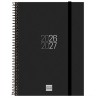 FINOCAM AGENDA ESPIR PARA ESTUDIANTES ESPIRAL E10-155X212MM SVH NEGRO CURSO 2026-2027