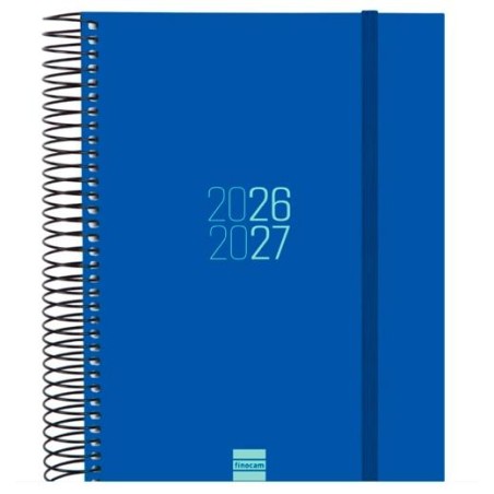 FINOCAM AGENDA ESPIR PARA ESTUDIANTES ESPIRAL E10-155X212MM 1DP AZUL CURSO 2026-2027