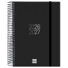 FINOCAM AGENDA ESPIR PARA ESTUDIANTES ESPIRAL E10-155X212MM 1DP NEGRO CURSO 2026-2027