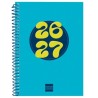 FINOCAM AGENDA COOL PARA ESTUDIANTES ESPIRAL 4º-155X212MM SVH AZUL CURSO 2026-2027