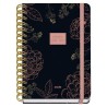 DOHE AGENDA ESCOLAR PREMIUM A5 ESPIRAL DOBLE SV CARTÓN FORRADO MOD. NOIR 2026-2027