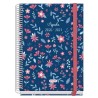 DOHE AGENDA ESCOLAR PRIME A5 ESPIRAL SV CARTÓN FORRADO MOD. LOVELY 2026-2027