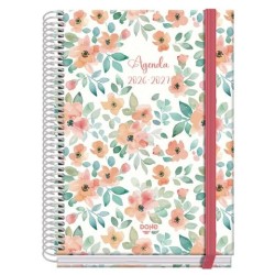 DOHE AGENDA ESCOLAR PRIME A5 ESPIRAL DP CARTÓN FORRADO MOD. CANDY 2026-2027