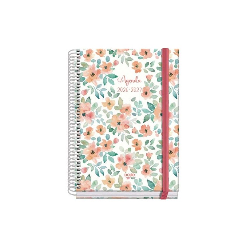 DOHE AGENDA ESCOLAR PRIME A5 ESPIRAL DP CARTÓN FORRADO MOD. CANDY 2026-2027