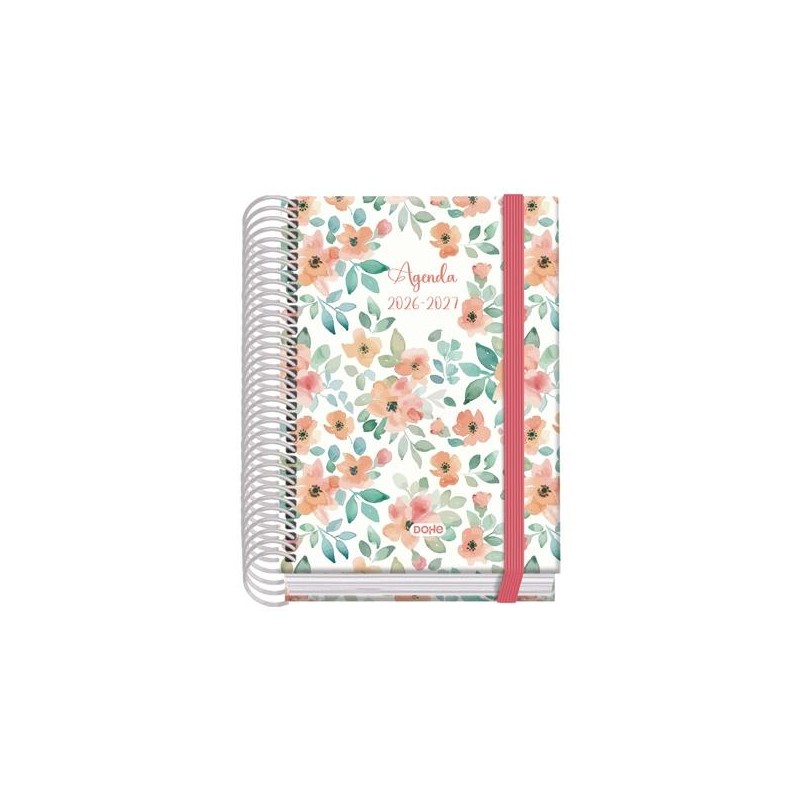 DOHE AGENDA ESCOLAR PRIME A6 ESPIRAL DP CARTÓN FORRADO MOD. CANDY 2026-2027
