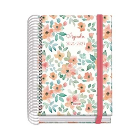 DOHE AGENDA ESCOLAR PRIME A6 ESPIRAL DP CARTÓN FORRADO MOD. CANDY 2026-2027