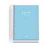 DOHE AGENDA ESCOLAR BASIC SERENITY A6 ESPIRAL DP CARTÓN FORRADO AZUL 2026-2027
