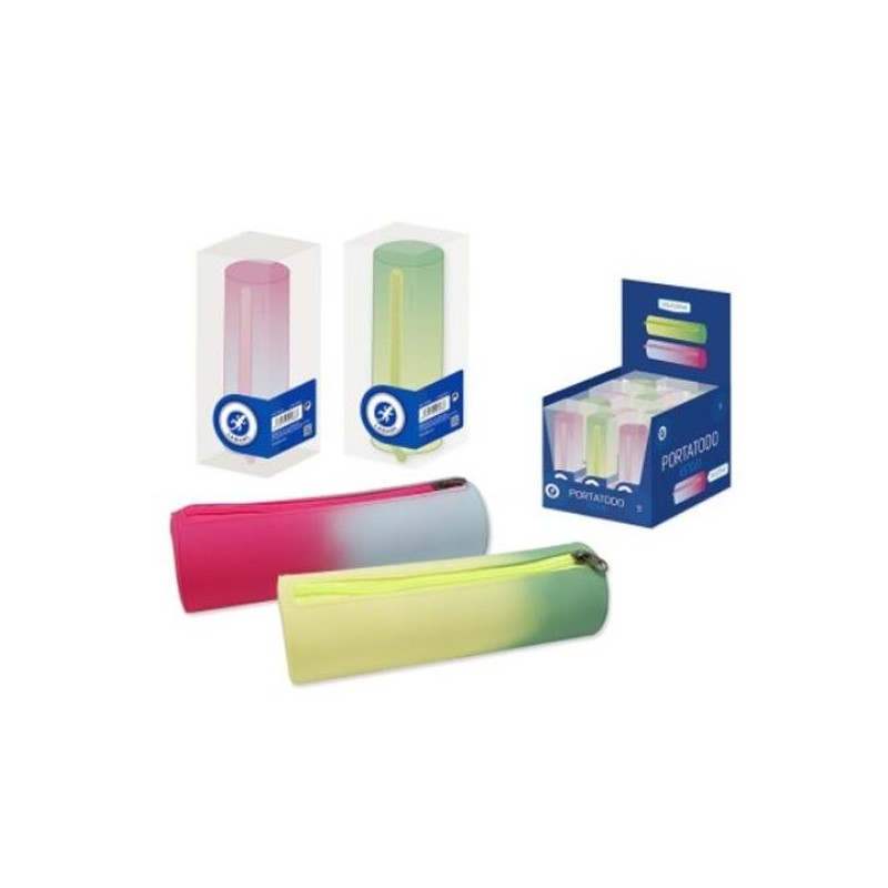 BISMARK KIT PORTATODO REDONDO SILICONA RAINBOW