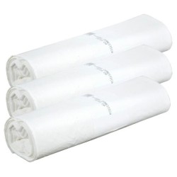 BOLSA DE BASURA DOMESTICA BELSACK G55 30L 54X60 BLANCA -ROLLO 20U-