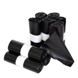 BOLSA DE BASURA DOMESTICA G50 30L 55X60 NEGRO -ROLLO 25U-