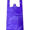 BOLSA DE ASA ANÓNIMA 42X53CM 50 MICRAS 70% RECICLADO VIOLETA PAQUETE 1KG