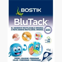 BOSTIK MASILLA ADHESIVA BLU TACK 45GR BLANCO