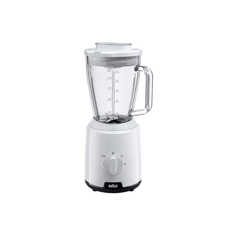 BRAUN BATIDORA DE VASO 600W, 2 VELOCIDADES 1,5L BLANCA