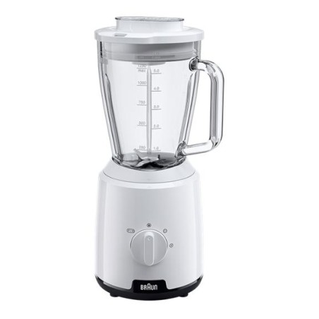 BRAUN BATIDORA DE VASO 600W, 2 VELOCIDADES 1,5L BLANCA