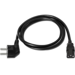 AISENS CABLE ALIMENTACIÓN CPU CEE7/M - C13/H NEGRO 1,5M