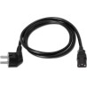 AISENS CABLE ALIMENTACIÓN CPU CEE7/M - C13/H NEGRO 1,5M