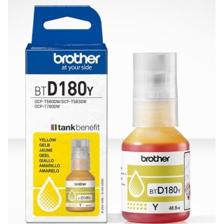 BROTHER BOTELLA DE TINA AMARILLO DCP-T580DW/T780DW