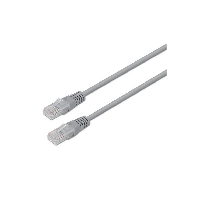 AISENS CABLE DE RED LATIGUILLO RJ45 CAT.6 UTP AWG24 GRIS 15M