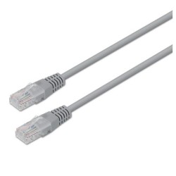 AISENS CABLE DE RED LATIGUILLO RJ45 CAT.6 UTP AWG24 GRIS 20M