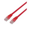 AISENS CABLE DE RED LATIGUILLO RJ45 CAT.6 UTP AWG24 ROJO 0,5M