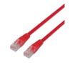 AISENS CABLE DE RED LATIGUILLO RJ45 CAT.6 UTP AWG24 ROJO 3,0 M