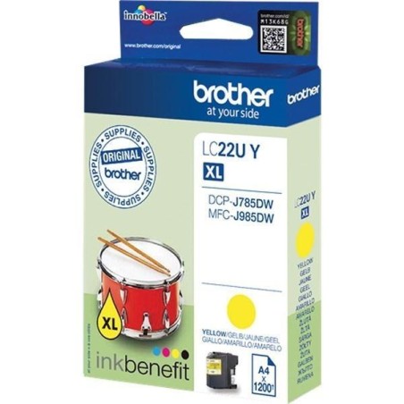 BROTHER TINTA AMARILLO DCP-J785DW