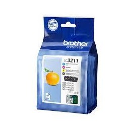 BROTHER TINTA BK/C/M/Y DCP-J572DW - MFC-J491DW/J497DW/J890DW/J895DW - PACK 4 COLORES
