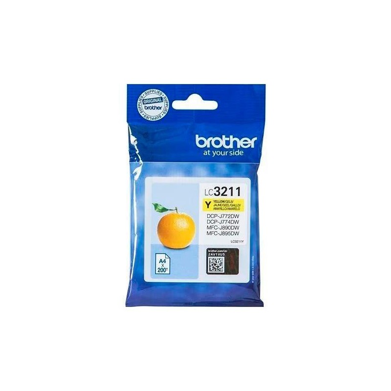 BROTHER TINTA AMARILLO DCP-J572DW - MFC-J491DW/J497DW/J890DW/J895DW