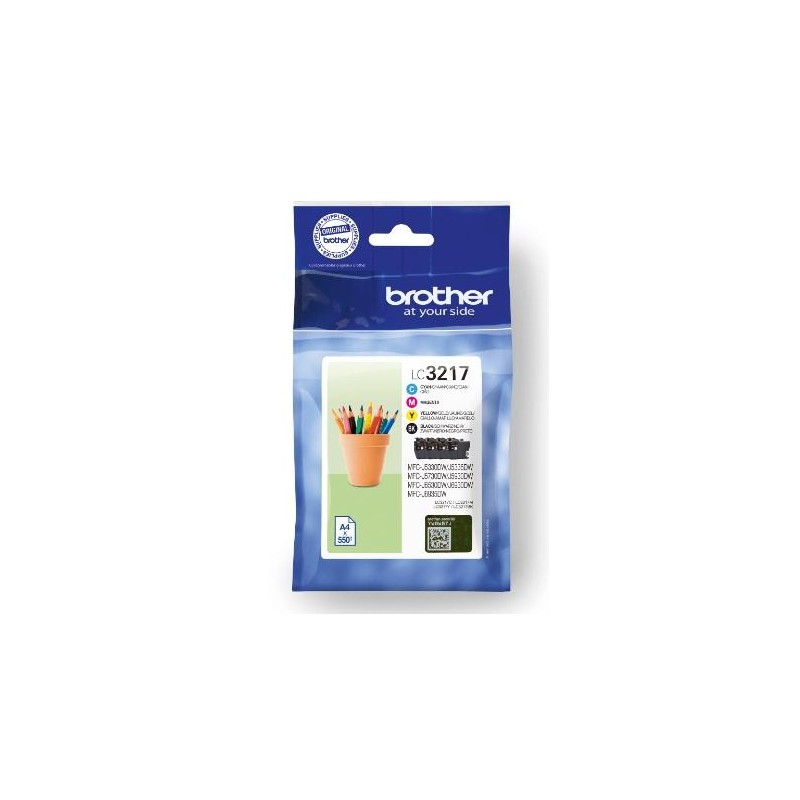 BROTHER TINTA BK/C/M/Y MFC-J5330DW/J5730DW/J6530DW/J6930DW - PACK 4 COLORES