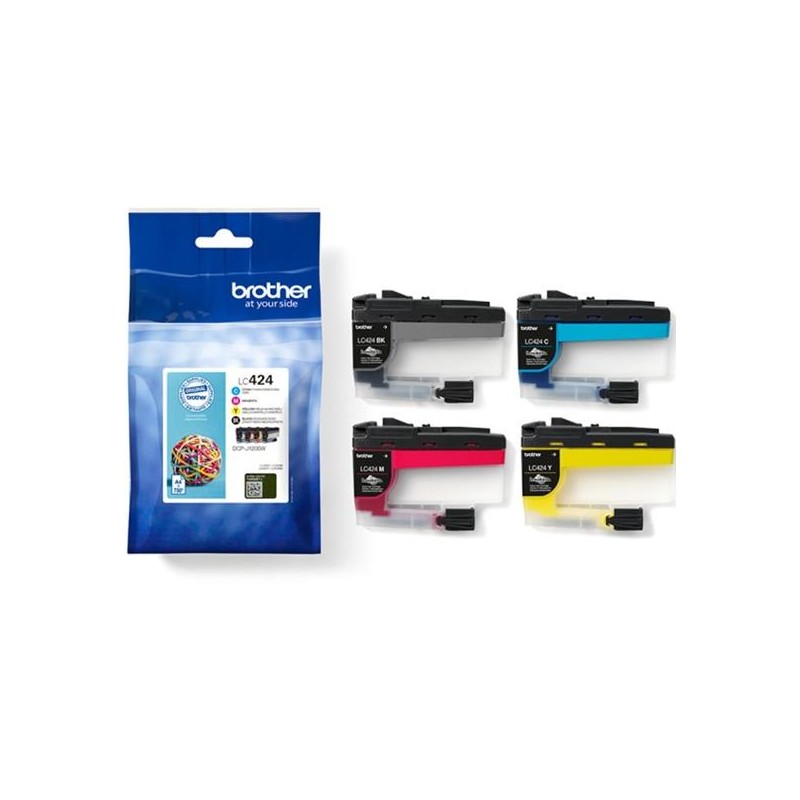 BROTHER TINTA BK/C/ M/Y DCP-J1200W/J120WE - PACK 4 COLORES