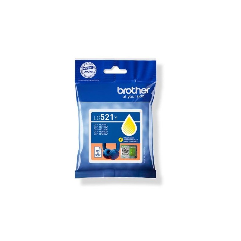 BROTHER TINTA AMARILLO DCP-J1260W/J1310DW/J1360DW