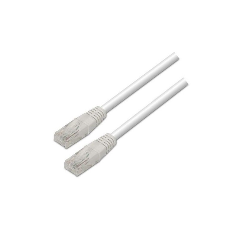 AISENS CABLE DE RED LATIGUILLO RJ45 CAT.6A AWG24 BLANCO 3,0 M