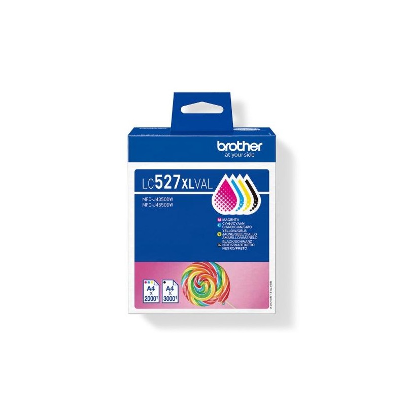 BROTHER TINTA BK/C/M/Y MFC-J4350DW/J4550DW - PACK 4 COLORES