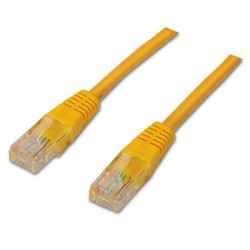 AISENS CABLE DE RED LATIGUILLO RJ45 CAT.6 UTP AWG24 AMARILLO 2,0 M