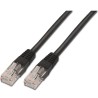 AISENS CABLE DE RED LATIGUILLO RJ45 CAT.6 UTP AWG24 NEGRO 0,5 M