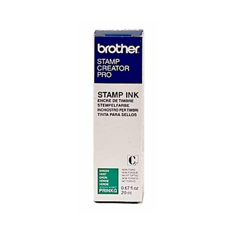 BROTHER TINTA PARA REENTINTADO VERDE 20CC (UNIDAD)