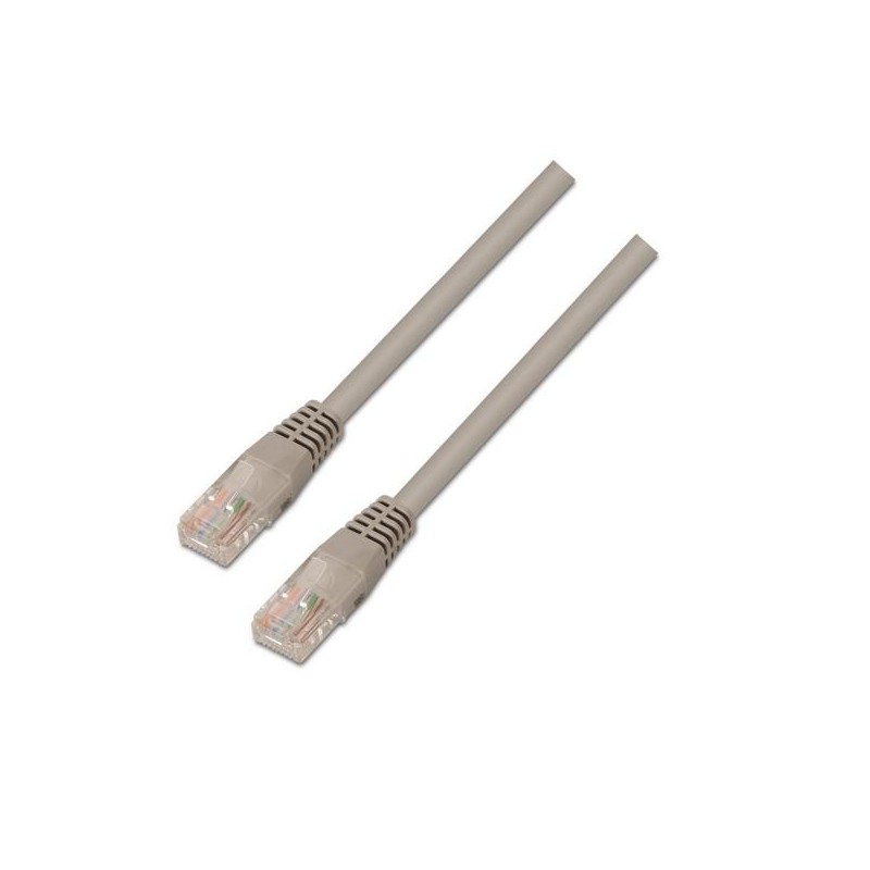 AISENS CABLE DE RED LATIGUILLO RJ45 LSZH CAT.6 UTP AWG24 GRIS 5,0 M