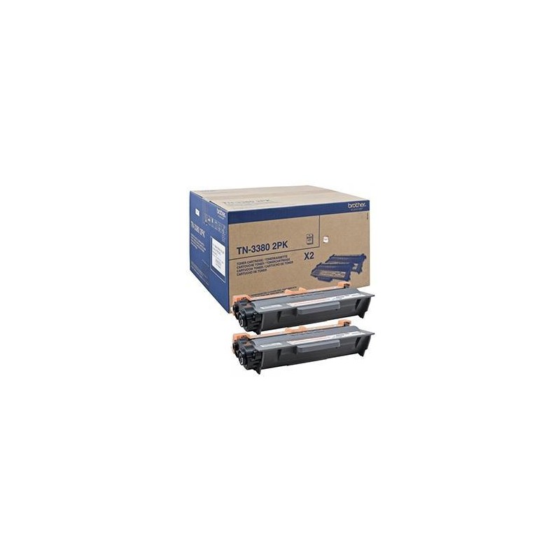 BROTHER TONER NEGRO HL-5440D/5450DN/5470DW/6180DW - DCP-8110DN/8250DN - MFC-8510DN/8520DN/8950DW - PACK 2 UNIDADES