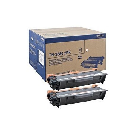 BROTHER TONER NEGRO HL-5440D/5450DN/5470DW/6180DW - DCP-8110DN/8250DN - MFC-8510DN/8520DN/8950DW - PACK 2 UNIDADES